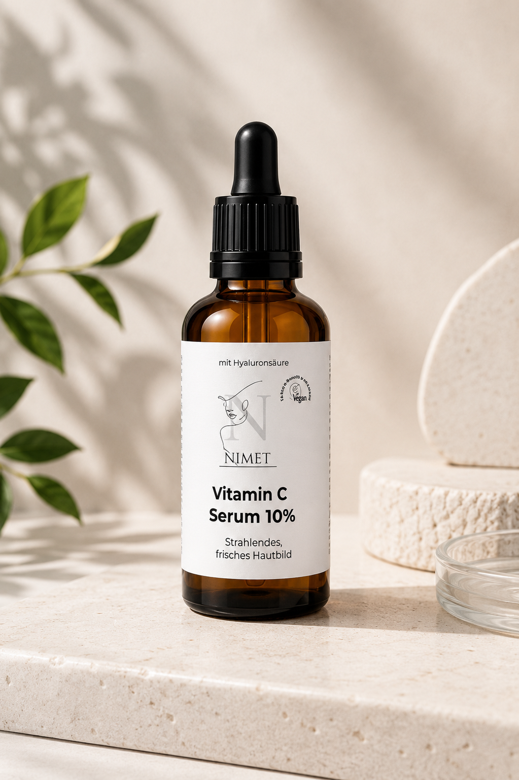 Vitamin C Serum 10% mit Hyaluronsäure